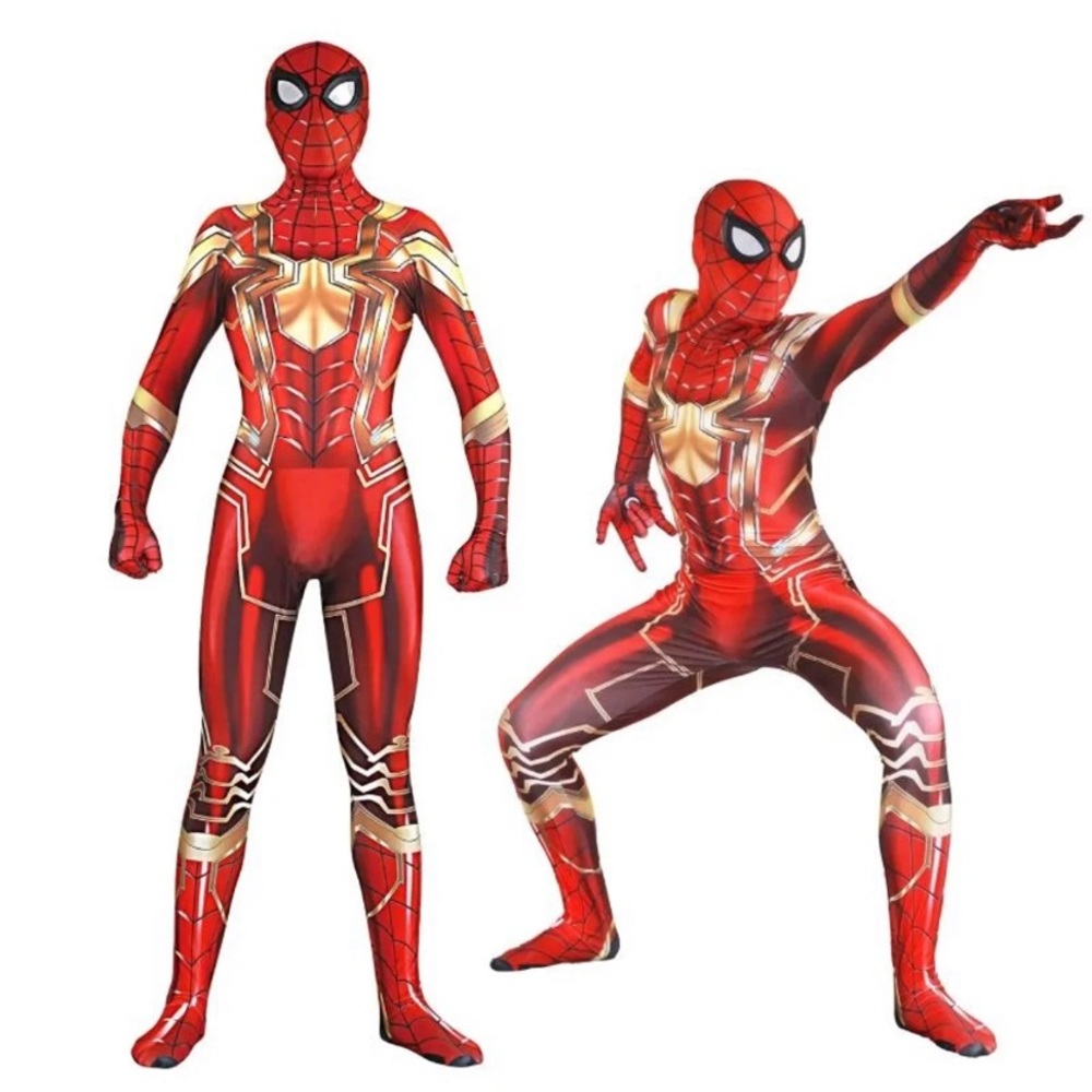 Iron Spider-Man Costume Suit